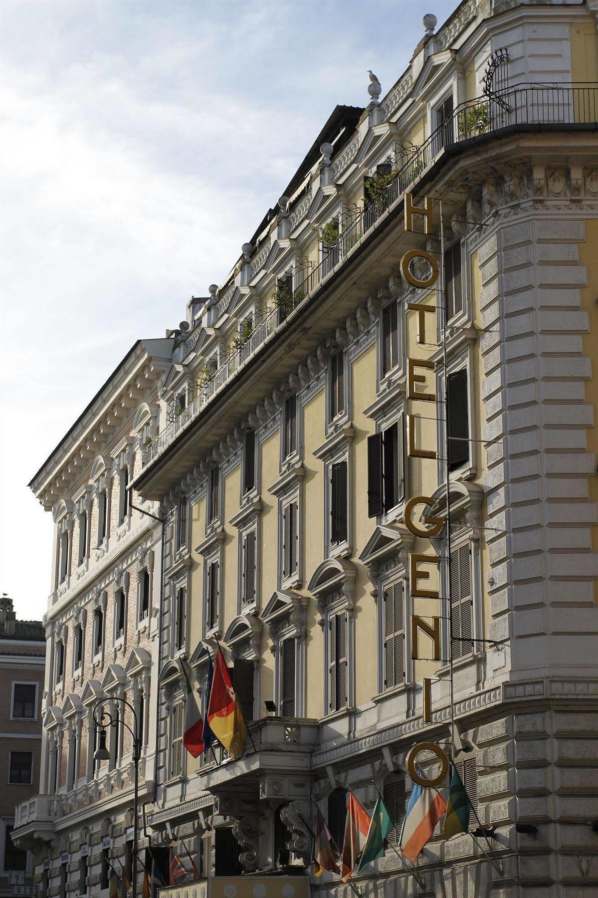 Hotel Genio Рим Екстериор снимка